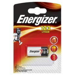 1966-BLISTER 1 PILA ESPECIAL LITHIUM PHOTO EL123 ENERGIZER E300777601