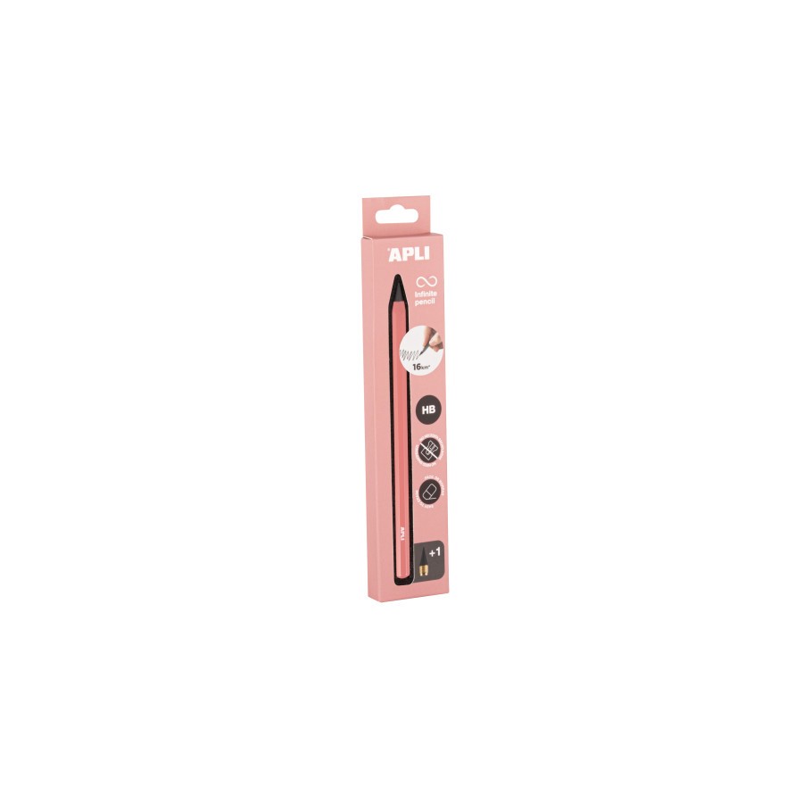 19705-LAPIZ INFINITO HB CUERPO COLOR ROSA APLI 19803 19705-LAPIZ INFINITO HB CUERPO COLOR ROSA APLI 19803