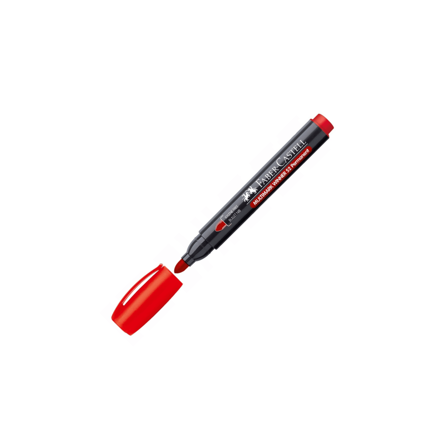 19743-MARCADOR MULTIMARK WINNER 23 ROJO PUNTA CONICA Y SIN CLIP FABER CASTELL 453323 19743-MARCADOR MULTIMARK WINNER 23 ROJO PUNTA CONICA Y SIN CLIP FABER CASTELL 453323