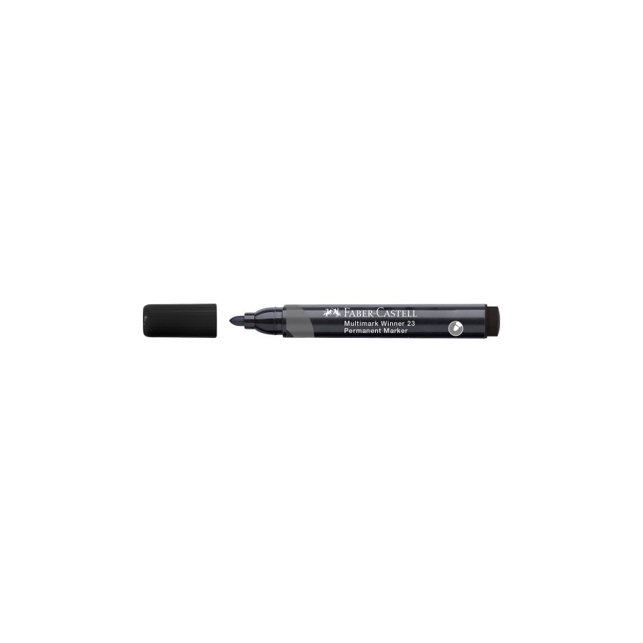 19745-MARCADOR MULTIMARK WINNER 23 NEGRO PUNTA CONICA Y SIN CLIP FABER CASTELL 453397 19745-MARCADOR MULTIMARK WINNER 23 NEGRO PUNTA CONICA Y SIN CLIP FABER CASTELL 453397