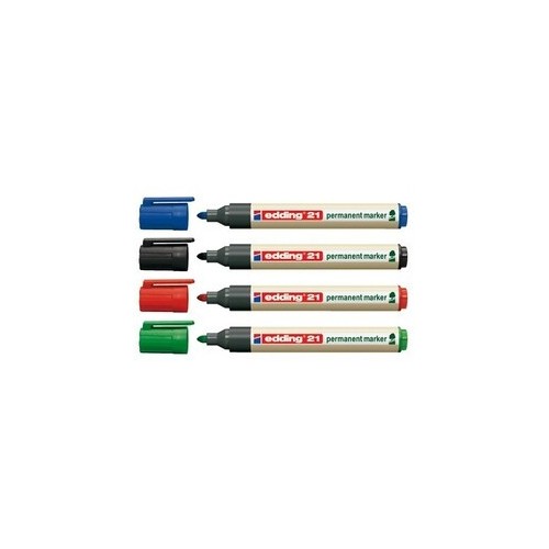 19750-MARCADOR PERMANENTE EDDING ECOLINE 21 COLOR VERDE EDDING 21-004