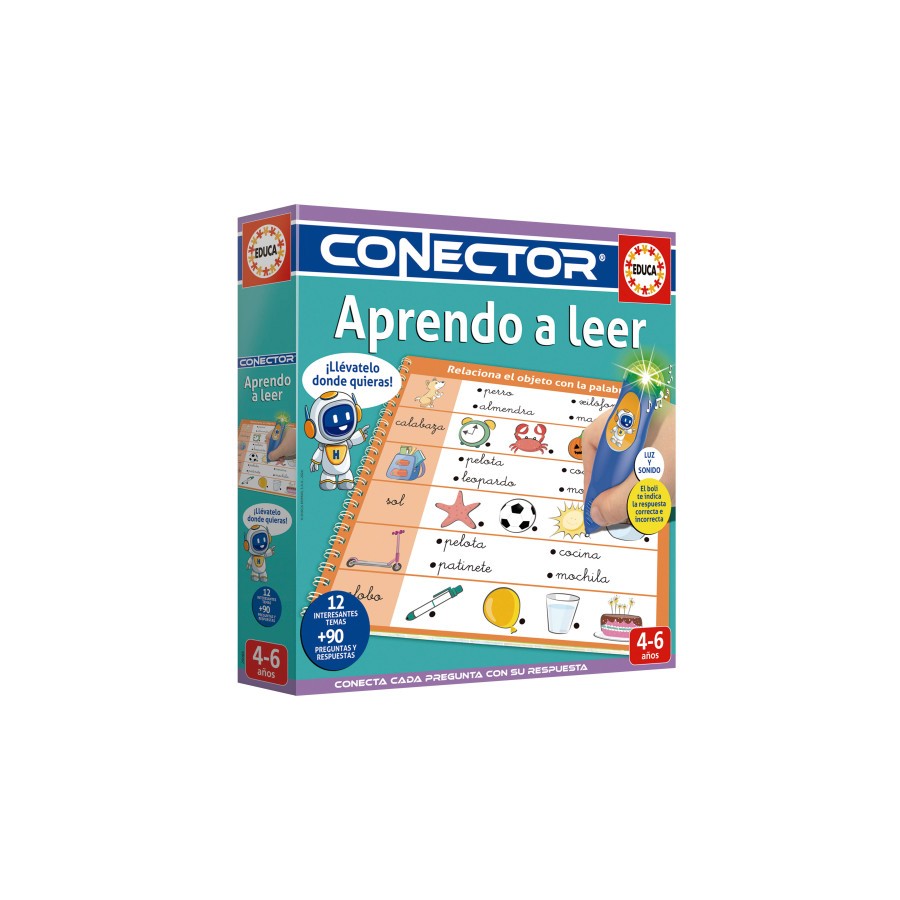 19782-JUEGO CONECTOR LECTURA EDUCA BORRAS 20086 19782-JUEGO CONECTOR LECTURA EDUCA BORRAS 20086