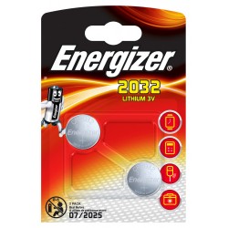1980-BLISTER 2 PILAS DE BOTON MODELO CR 2032 ENERGIZER E301021401
