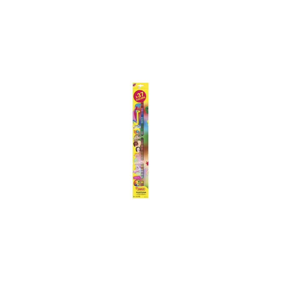 19896-ESTUCHE 37 BARRAS DE PLASTILINA 15G COLORES SURTIDOS JOVI 90/37 19896-ESTUCHE 37 BARRAS DE PLASTILINA 15G COLORES SURTIDOS JOVI 90/37