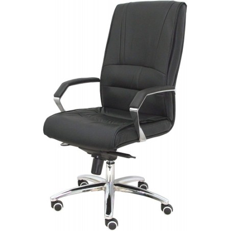 1992-SILLON MODELO GINETA SIMIL PIEL NEGRO PIQUERAS Y CRESPO 251CBNE