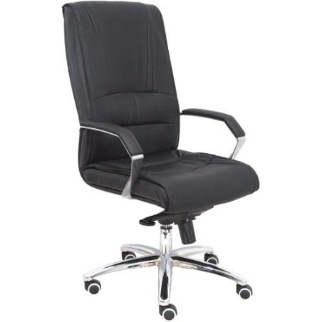 1993-SILLON MODELO GINETA SIMIL PIEL NEGRO PIQUERAS Y CRESPO 251CBNE