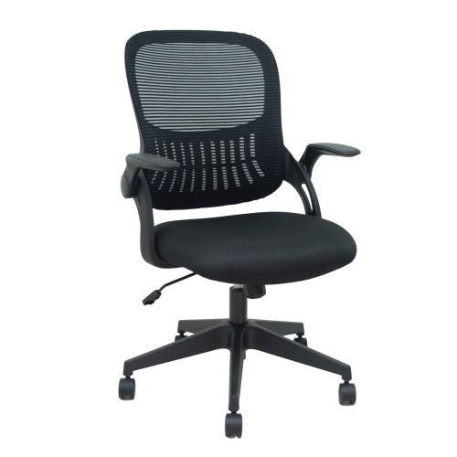 19953-SILLA OPTI544 NEGRA RESPALDO MALLA NEGRO ASIENTO 3D NEGRO FOROL BY PIQUERAS Y CRESPO 544BNM8403D840RN