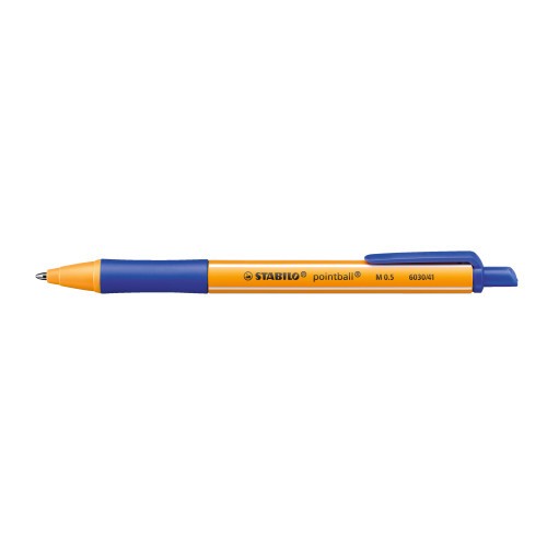 19964-BOLIGRAFO POINTBALL AZUL STABILO 6030/41