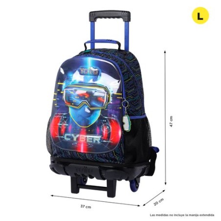 20008-MOCHILA MORRAL RUE BOMPER METTAVERSE L TOTTO MJ03MTV003-2320-5CEL