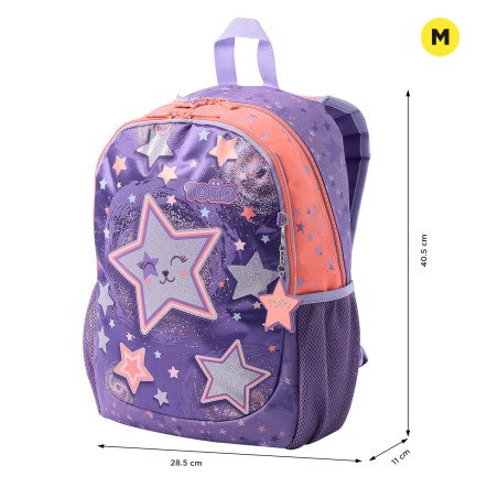 20016-MOCHILA MORRAL STAR CAT M TOTTO MJ04STC002-2410-4Q8M