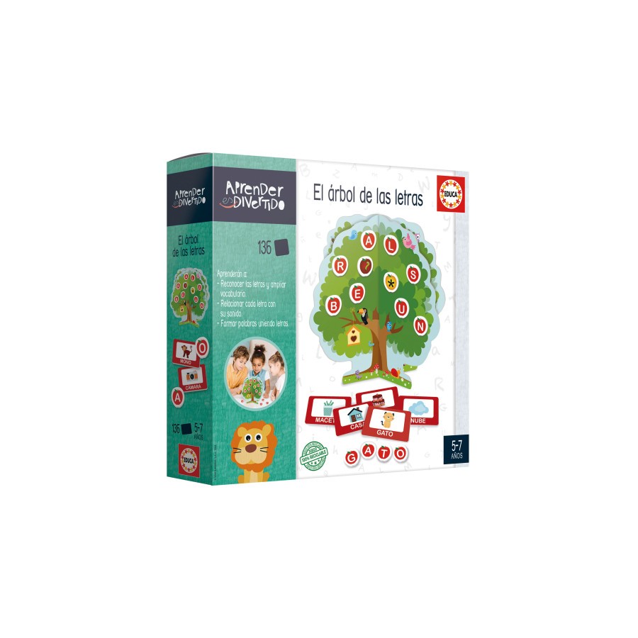 20023-JUEGO EL ARBOL DE LAS LETRAS (COL. APRENDER ES DIVERTIDO) EDUCA BORRAS 20111 EDUCA 20023-JUEGO EL ARBOL DE LAS LETRAS (COL. APRENDER ES DIVERTIDO) EDUCA BORRAS 20111 EDUCA