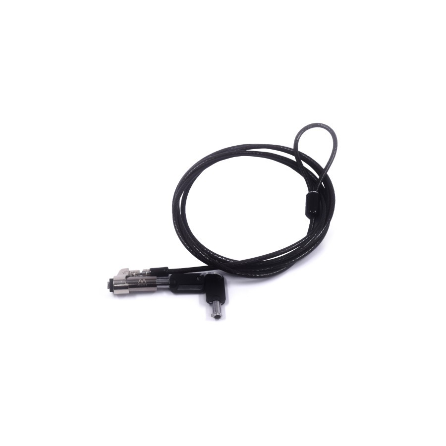 20043-Ewent EW1239 cable antirrobo Negro 1,8 m 20043-Ewent EW1239 cable antirrobo Negro 1,8 m