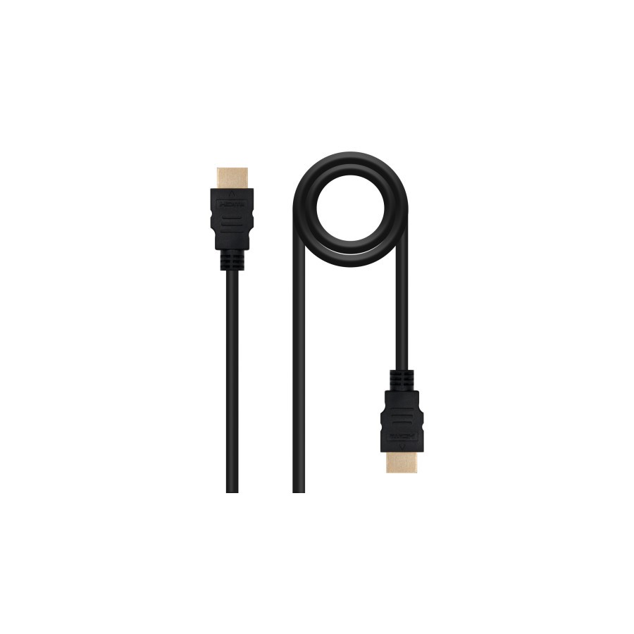 20135-Nanocable Cable HDMI alta velocidad / HEC, A/M-A/M, Negro, 10 m 20135-Nanocable Cable HDMI alta velocidad / HEC, A/M-A/M, Negro, 10 m