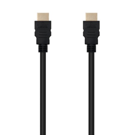20136-Nanocable Cable HDMI alta velocidad / HEC, A/M-A/M, Negro, 10 m