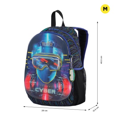 MOCHILA MORRAL METTAVERSE M TOTTO MJ04MTV002 2320 5CEM