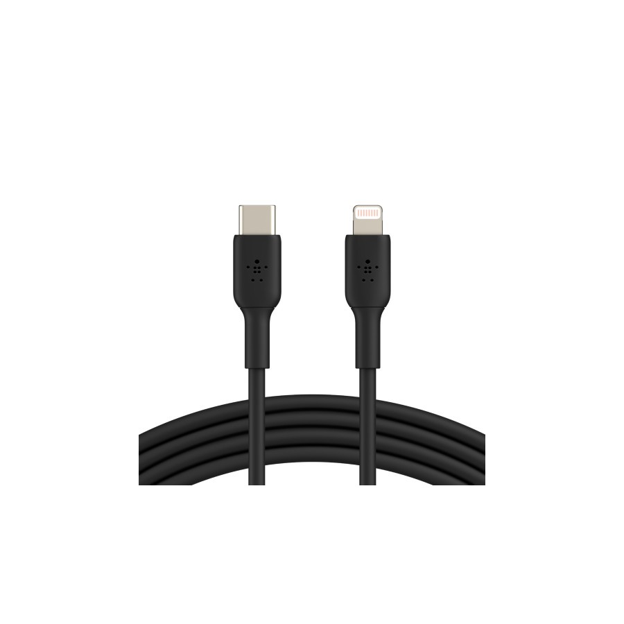 20175-Belkin CAA003BT1MBK cable de conector Lightning 1 m Negro 20175-Belkin CAA003BT1MBK cable de conector Lightning 1 m Negro