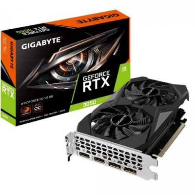 VGA GIGABYTE GV N3050WF2OCV2 6GDNVRTX3050GDDR66GB96BIT2HDMI2DPWINDFORCE 2X 2 VENTILADORES