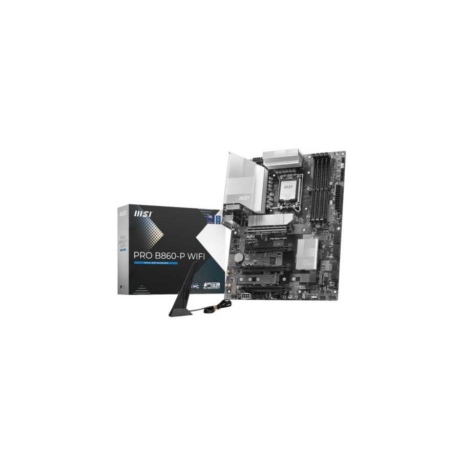 20219-PLACA MSI PRO B860-P WIFI,INTEL,1851,B860,4DDR5,USB 10GBPS,WIFI,ATX 20219-PLACA MSI PRO B860-P WIFI,INTEL,1851,B860,4DDR5,USB 10GBPS,WIFI,ATX