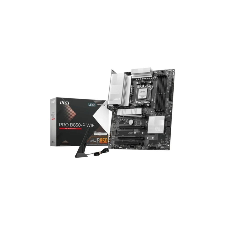 20240-PLACA MSI PRO B850-P WIFI,AMD,AM5,B850,4DDR5,256GB,WIFI,ATX 20240-PLACA MSI PRO B850-P WIFI,AMD,AM5,B850,4DDR5,256GB,WIFI,ATX