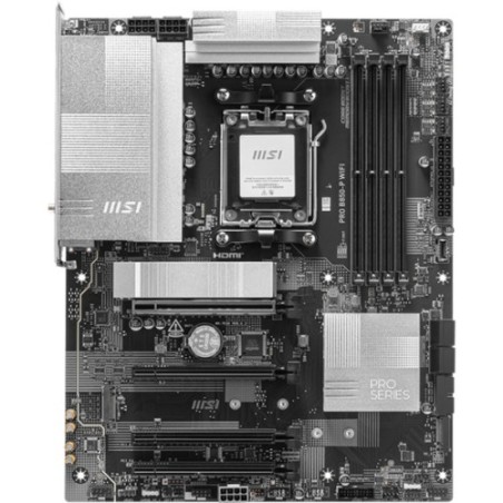 20241-PLACA MSI PRO B850-P WIFI,AMD,AM5,B850,4DDR5,256GB,WIFI,ATX