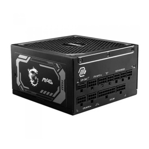 20267-FUENTE ALIMENTACION MSI MAG A1250GL PCIE5,PSU,1250W,80 PLUS GOLD,MODULAR,135MM,ACTIVE PFC,PCI-E 5.1 (16 pin)x1,PCI