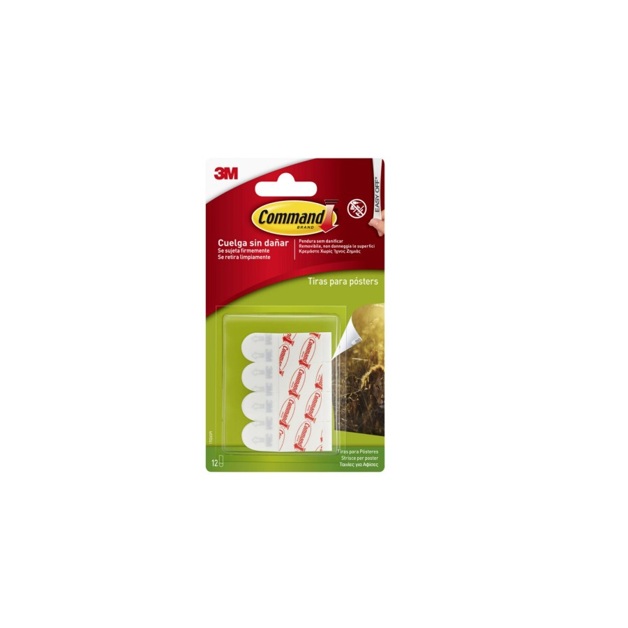 20281-BLISTER TIRAS ADHESIVAS PARA POSTERS COMMAND 17024 3M 7100123226 20281-BLISTER TIRAS ADHESIVAS PARA POSTERS COMMAND 17024 3M 7100123226