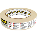 20295-ROLLO CINTA ADHESIVA DE ENMASCARAR PINTOR BASIC 24MM X 50M SCOTCH 7100333168