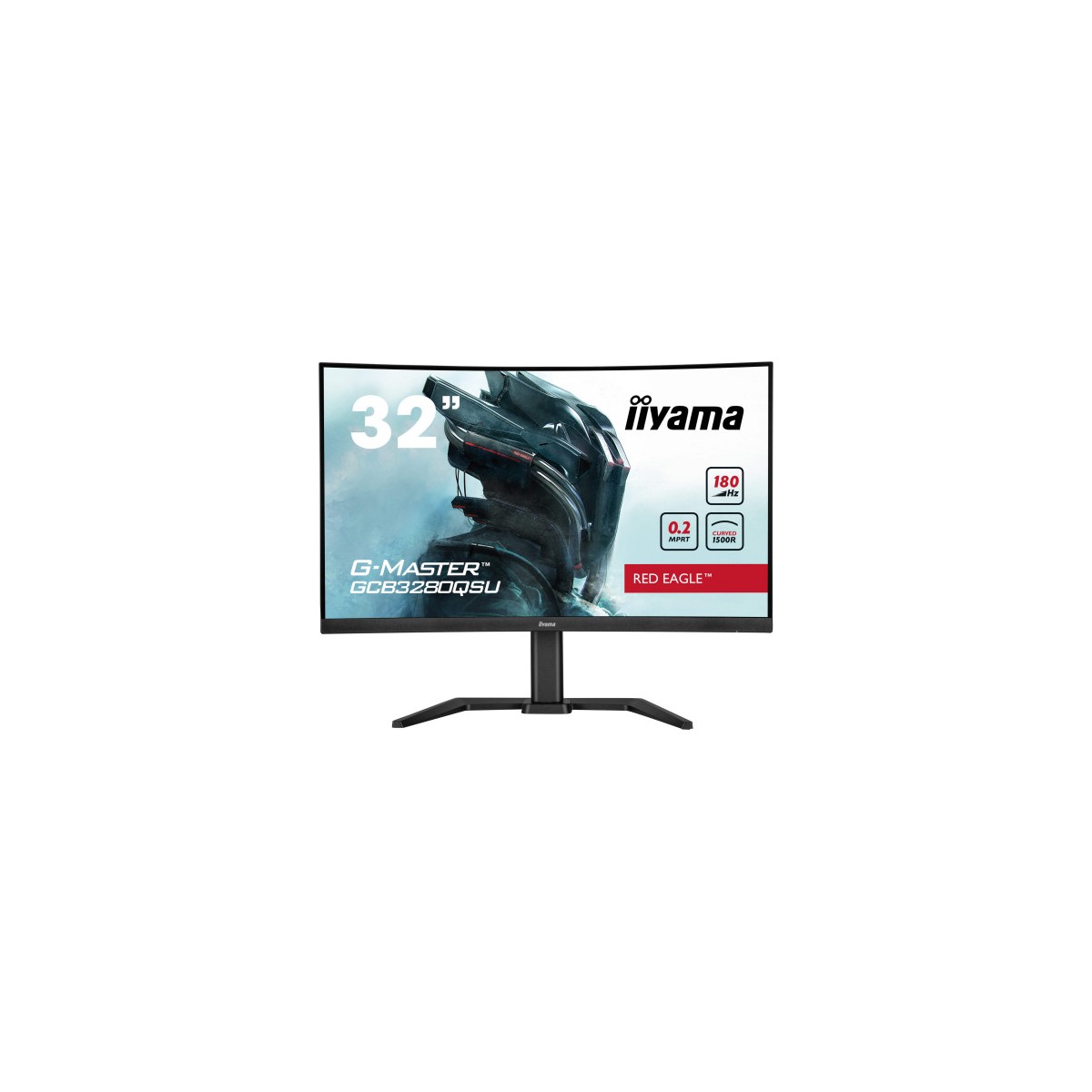 iiyama G MASTER GCB3280QSU B2 pantalla para PC 80 cm 315 2560 x 1440 Pixeles Dual QHD LED Negro