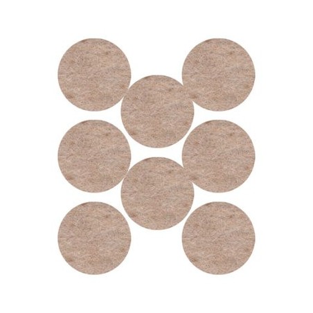 20302-BLISTER 8 FIELTROS ADHESIVOS EXTRA SUAVES 25MM DIAMETRO BEIGE SP84A21 SCOTCH 7100309845