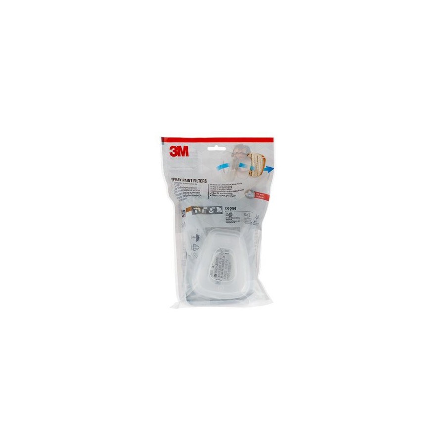 20317-KIT FILTROS DE REPUESTO PARA MASCARILLA 6002-1 A2P2 3M 7100330417 20317-KIT FILTROS DE REPUESTO PARA MASCARILLA 6002-1 A2P2 3M 7100330417
