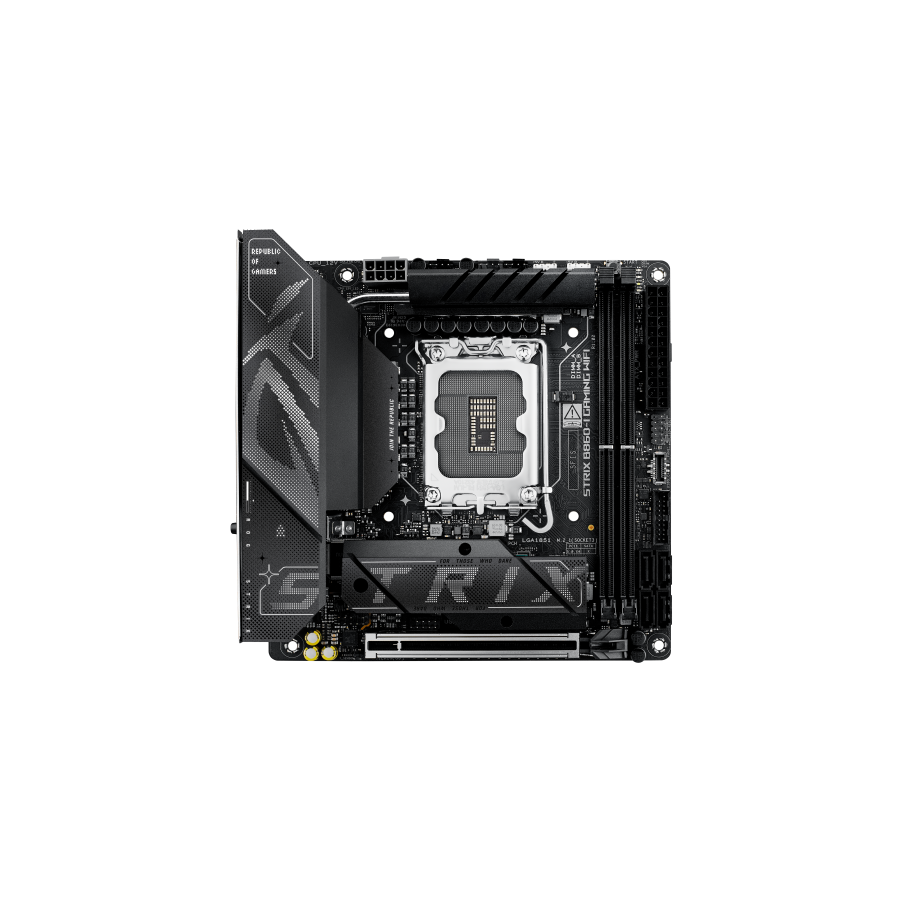 20382-ASUS ROG STRIX B860-I GAMING WIFI Intel B860 LGA 1851 (Socket V1) mini ITX 20382-ASUS ROG STRIX B860-I GAMING WIFI Intel B860 LGA 1851 (Socket V1) mini ITX