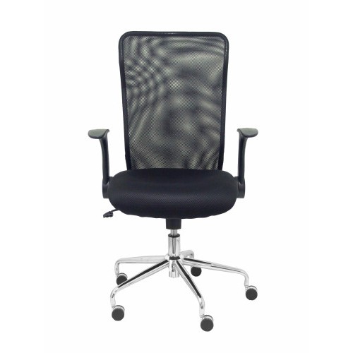 204-PIQUERAS Y CRESPO 4031NE silla de oficina y de ordenador Asiento acolchado Respaldo de malla