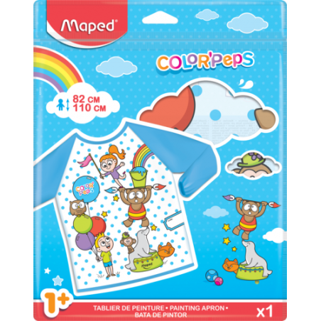 2040-BABY DELANTAL COLOR´PEPS EARLY PARA NINOS DE 82-110 CM. MAPED 820310