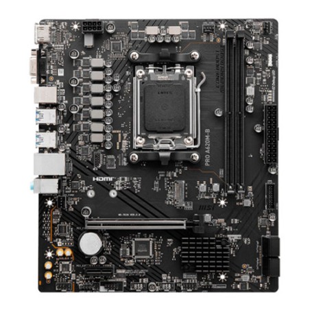 20408-PLACA MSI PRO A620M-B,AMD,AM4,A520,2DDR4,128GB,VGA+HDMI,2.5GBLAN,4SATA3+1XM.2,6USB3.2,MATX