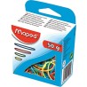 2041-EXPOSITOR 12 CAJAS DE GOMAS ELASTICAS COLORES SURTIDOS GROSOR 1,5MM. MAPED 351100
