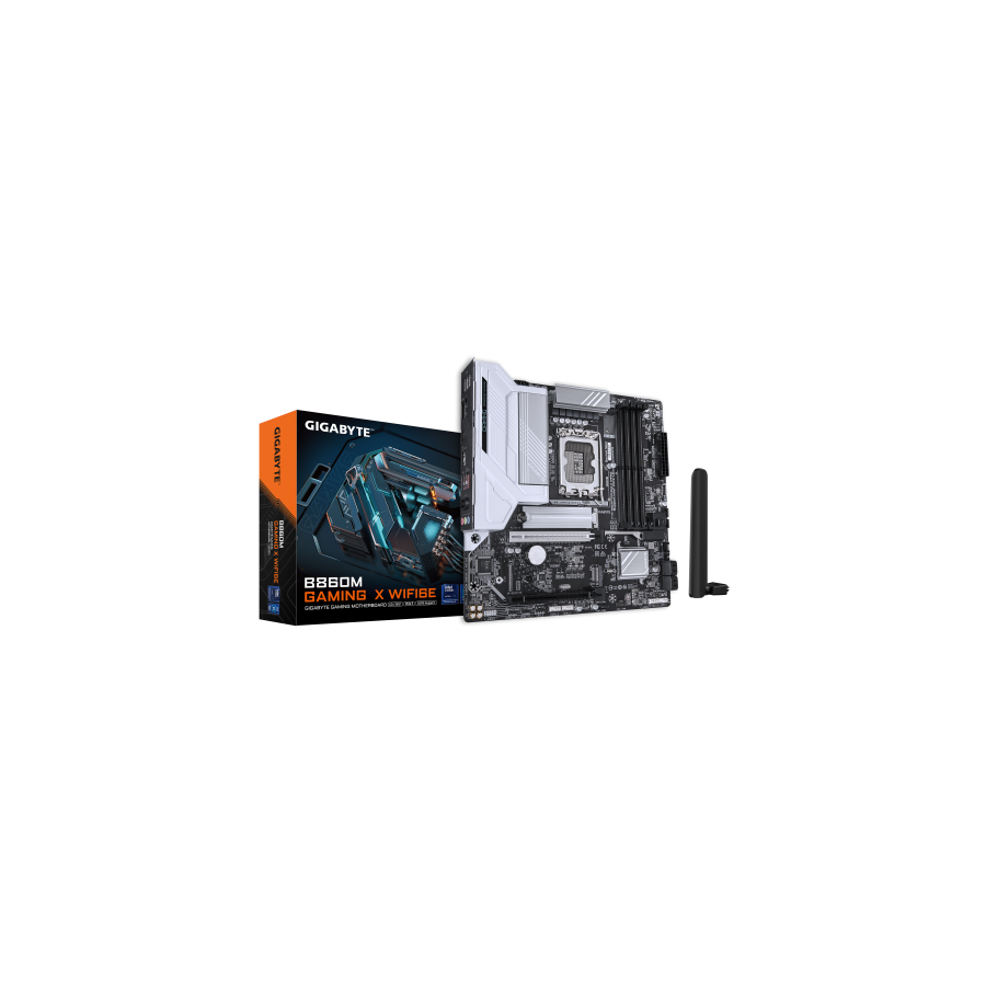20441-PLACA GIGABYTE B860M GAMING X WIFI6E,INTEL,1851,B860,4DDR5,256GB,HDMI+DP+USB4,4SATA+2M.2,2.5GBELAN+WIFI6E+BT5.3,3U 20441-PLACA GIGABYTE B860M GAMING X WIFI6E,INTEL,1851,B860,4DDR5,256GB,HDMI+DP+USB4,4SATA+2M.2,2.5GBELAN+WIFI6E+BT5.3,3U