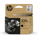 20443-HP Cartucho de Tinta Original EvoMore 308e negra