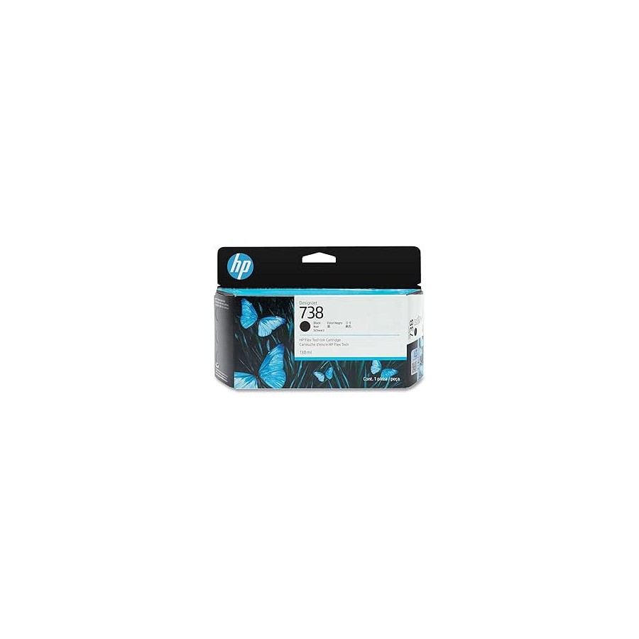 20464-HP DESIGNJET 738 CARTUCHO NEGRO 130ML 20464-HP DESIGNJET 738 CARTUCHO NEGRO 130ML