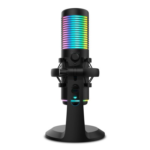 20476-Krom NXKROMKAZE microfono Negro Microfono para PC