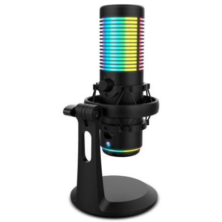 20477-Krom NXKROMKAZE microfono Negro Microfono para PC