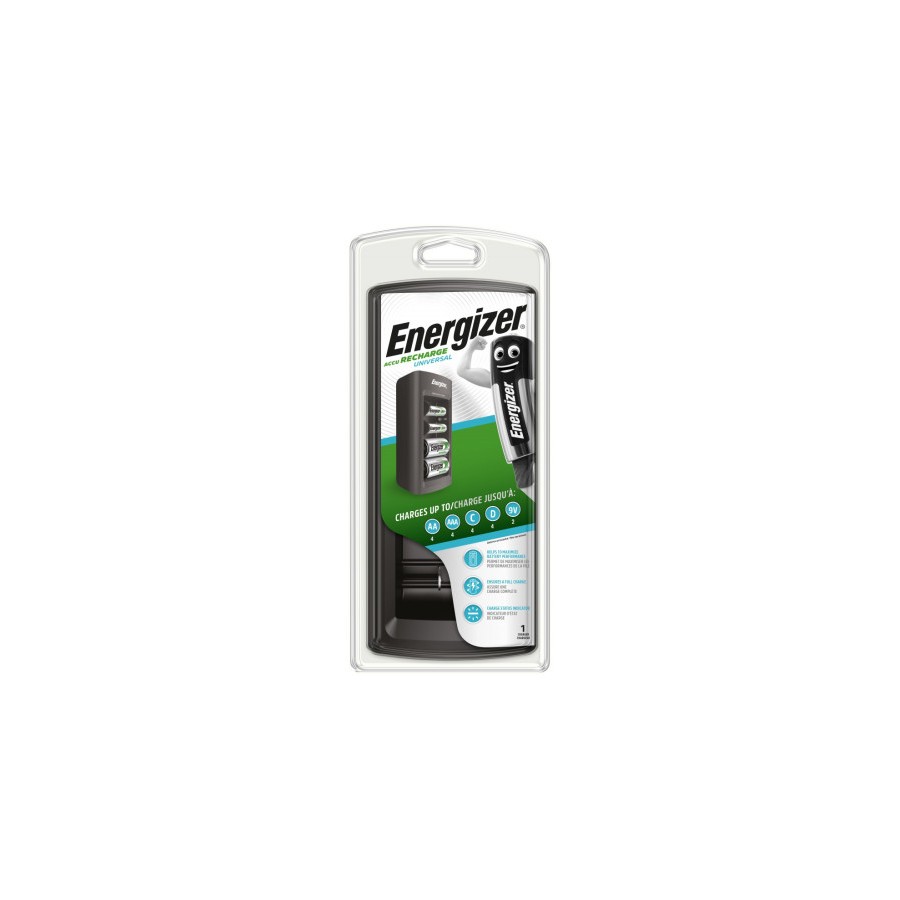 20516-CARGADOR UNIVERSAL PILAS RECARGABLES AA/AAA/C/D/9V ENERGIZER E301335801 20516-CARGADOR UNIVERSAL PILAS RECARGABLES AA/AAA/C/D/9V ENERGIZER E301335801