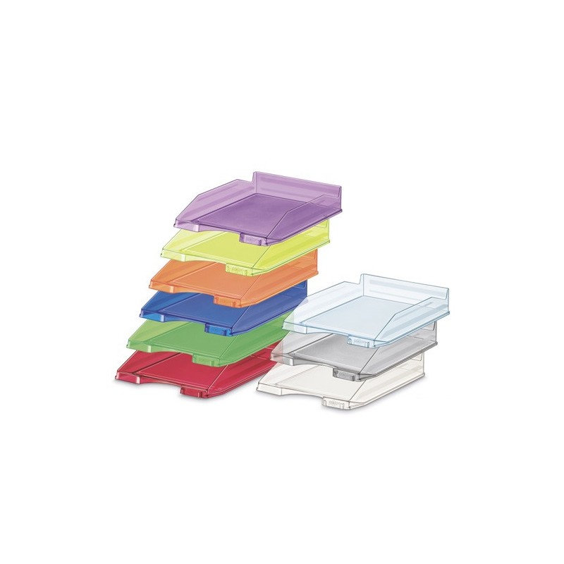 2061-BANDEJA APILABLE DE PLASTICO 350X250X65 MM. COLOR TRANSPARENTE FAIBO 93-23 2061-BANDEJA APILABLE DE PLASTICO 350X250X65 MM. COLOR TRANSPARENTE FAIBO 93-23