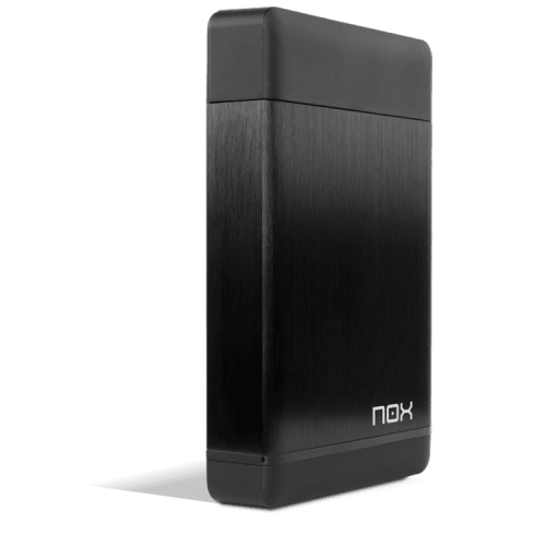 20624-NOX Lite 3.5 Carcasa de disco duro/SSD Negro 3.5"