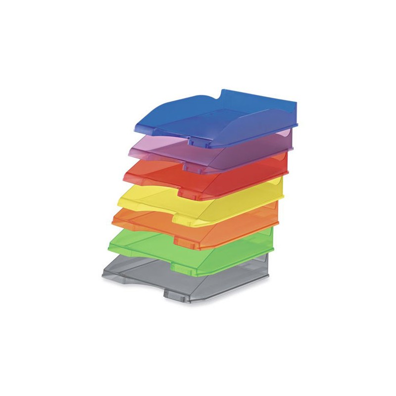 2063-BANDEJA APILABLE DE PLASTICO 350X250X65 MM. COLOR AZUL OSC. TRANSLUCIDO FAIBO 93TR-62 2063-BANDEJA APILABLE DE PLASTICO 350X250X65 MM. COLOR AZUL OSC. TRANSLUCIDO FAIBO 93TR-62
