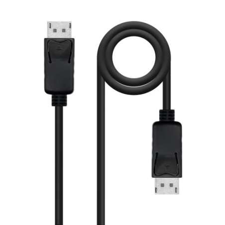 20644-Nanocable Cable DisplayPort 1.2 CCS, DP/M - DP/M, Negro, 1.5 m