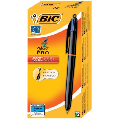 BOLiGRAFO 4 COLORES PRO BIC 982869