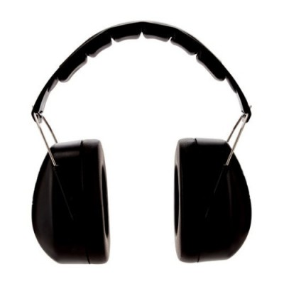 CASCOS OREJERAS ACOLCHADAS CON DIADEMA PLEGABLE PROTECCION AUDITIVA PELTOR 90563E 1 SNR 30DB NEGRO 3M 7100333470