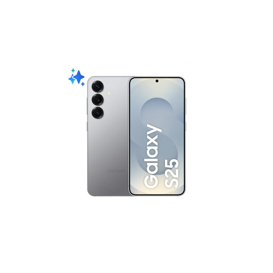 20656-Samsung Galaxy S25 15,8 cm (6.2") SIM doble Android 15 5G USB Tipo C 12 GB 256 GB 4000 mAh Plata 20656-Samsung Galaxy S25 15,8 cm (6.2") SIM doble Android 15 5G USB Tipo C 12 GB 256 GB 4000 mAh Plata