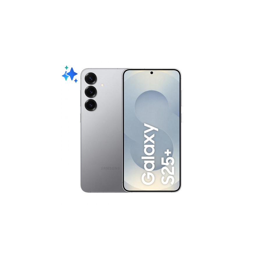 20657-Samsung Galaxy S25+ 17 cm (6.7") SIM doble Android 15 5G USB Tipo C 12 GB 512 GB 4900 mAh Plata 20657-Samsung Galaxy S25+ 17 cm (6.7") SIM doble Android 15 5G USB Tipo C 12 GB 512 GB 4900 mAh Plata