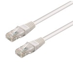 20684-WP WPC-PAT-5U005W cable de red Blanco 0,5 m Cat5e U/UTP (UTP)